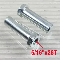 FollowMe Achsverlängerungsmutter 5/16x26G 2020 silber