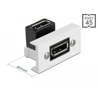 TRAGANT DELOCK Easy 45 DisplayPort Modul gewinkelt 90° 22,5