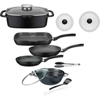 GSW Topf-Set »Gourmet«, Aluminiumguss, (Set, 8 tlg., 3-tlg. Pfannen-Set,