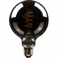 Blulaxa LED-Lampe Filament Vintage E27, 5W 1800K 140lm, Glas