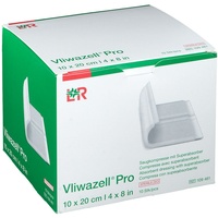 Lohmann & Rauscher Vliwazell Pro superabsorb.Kompr.steril 10x20 cm