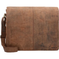 GREENLAND Nature Montenegro Messenger Leder 35 cm natur