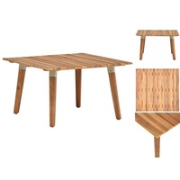 VidaXL Garten-Couchtisch 60 x 60 x 36 cm Massivholz