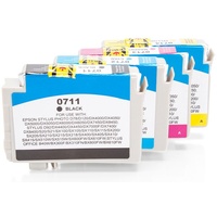 Kompatible Ware kompatibel zu Epson T0715 CMYK