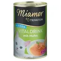 Miamor Trinkfein Vitaldrink Kitten mit Huhn 24 x 135