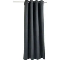 Kutti Dimout Ösen 140 x 145 cm anthrazit