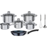 GSW Topf-Set »Silver Star«, Edelstahl, (Set, 12 tlg., 1