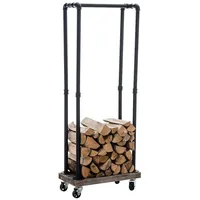 CLP Kaminholz-Ständer Forks schwarz