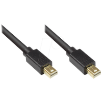 Good Connections 4830-010S DisplayPort-Kabel 1 m Mini DisplayPort Schwarz