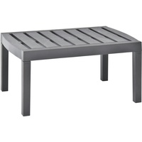 VidaXL Gartentisch Mokka 78 x 55,5 x 38 cm