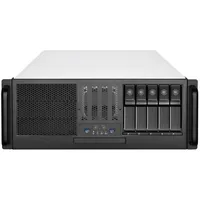 Silverstone RM41-H08, Rackmount Storage, grau/schwarz, 4HE, ATX (SST-RM41-H08 /