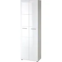 Germania Adana Garderobenschrank 59x197x37 weiß