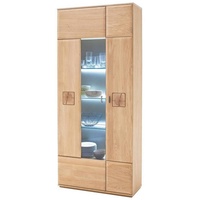 Woodford Kombi-Vitrine Loggia ¦ holzfarben ¦ Maße (cm): B: