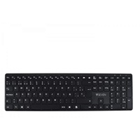 V7 KW550ESBT Bluetooth-Tastatur, QWERTY, Schwarz