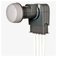 Fuba DEK 407 Quattro-LNB Mobilfunkabschirmung 40mm Feed Sat-LNB