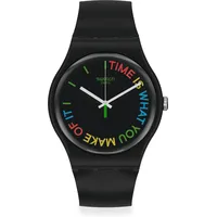 Swatch Freetid Kunststoff 41 mm SO29B103