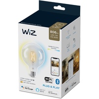 WIZ 60W E27 Globeform Filament Clear (TW) Einzelpack