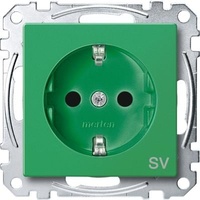 Merten SCHUKO-Steckdose gn SV MEG2300-0304