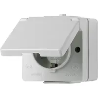 Jung Schuko-Steckdose IP44 Grau 1 St.