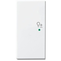 Busch-Jaeger Wippe 2-fach links, mit Symbol Dimmer