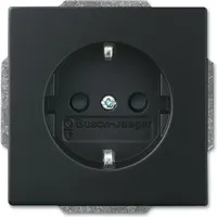 Busch-Jaeger Steckdoseneinsatz 20 EUCBLI-885 Schwarz 1 St.