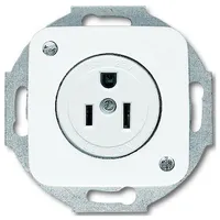 Busch-Jaeger 3016 EUC-214-101 Busch-Nema Steckdosen-Einsatz mit ...