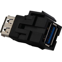 Merten USB-Keystone, USB 3.0 schwarz