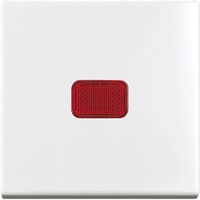 Busch-Jaeger Wippe mit roter Kalotte 2509-914