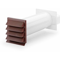 Naber K-Klima-R flow 150 Mauerkasten Ziegelrot 4044052