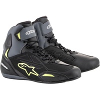 Alpinestars Faster-3 DryStar Motorradschuhe schwarz-grau-gelb, Grösse: 9 42