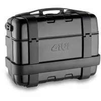 GIVI Trekker Aluminium/Schwarz, 33/46 Liter silber