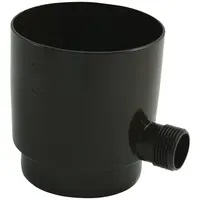 Marley Regensammler NW 105 mm mit Überlaufstop Braun