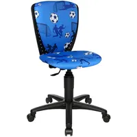 TOPSTAR Kinderdrehstuhl High S'cool®, 70570 CA40 Stoff blau, Gestell