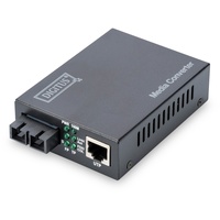 Digitus Fast Ethernet Medienkonverter RJ45 / SC