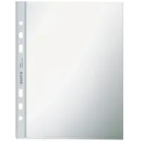 Leitz Prospekthüllen 4795 DIN A5 transparent genarbt 0,08 mm,