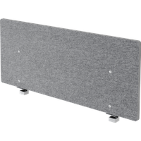 Hammerbacher Tischtrennwand VARW12/5, grau 119,5 x 50,0 cm