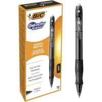 BIC Gelschreiber Basic Schwarz 0,3 mm 12 St.