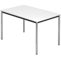 Hammerbacher Konferenztisch weiß rechteckig, 120,0 x 80,0 x 72,0