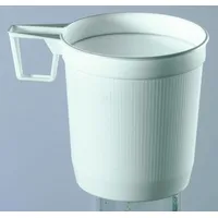 Papstar Kaffeetassen, PS, 0,25L weiß