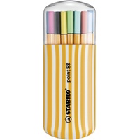 Stabilo point 88 Zebrui Fineliner farbsortiert 0,4 mm, 20