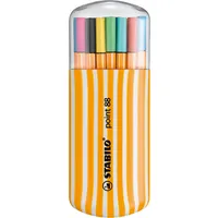 Stabilo point 88 Zebrui Fineliner farbsortiert 0,4 mm, 20