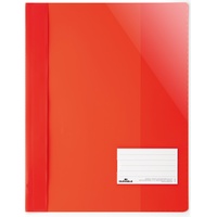 Durable 25 DURABLE Schnellhefter Kunststoff rot DIN A4 überbreit