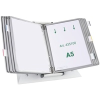 Tarifold Sichttafelsystem 435100 DIN A5 grau mit 10 St.