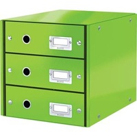 Leitz Schubladenbox Click & Store grün 6048-00-54, DIN A4