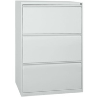 Gürkan Hängeregistraturschrank lichtgrau 3 Schubladen 76,0 x 62,0 x