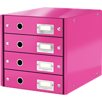 Leitz Schubladenbox Click & Store pink 6049-00-23, DIN A4