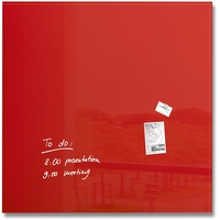 Sigel Glas-Magnettafel artverum® 100,0 x 100,0 cm rot
