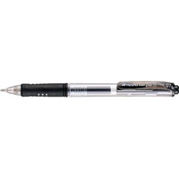 Pentel Hybrid Gel Grip K157 Gelschreiber schwarz/transparent 0,35 mm,