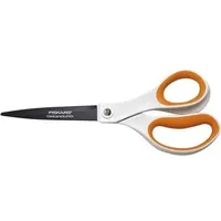 Fiskars Schere Titanium Non StickTM weiß-orange 21,0 cm