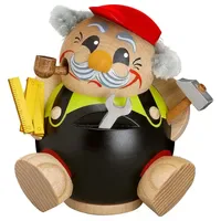 Seiffener Volkskunst eG Räuchermann Heimwerker 11 cm mehrfarbig
